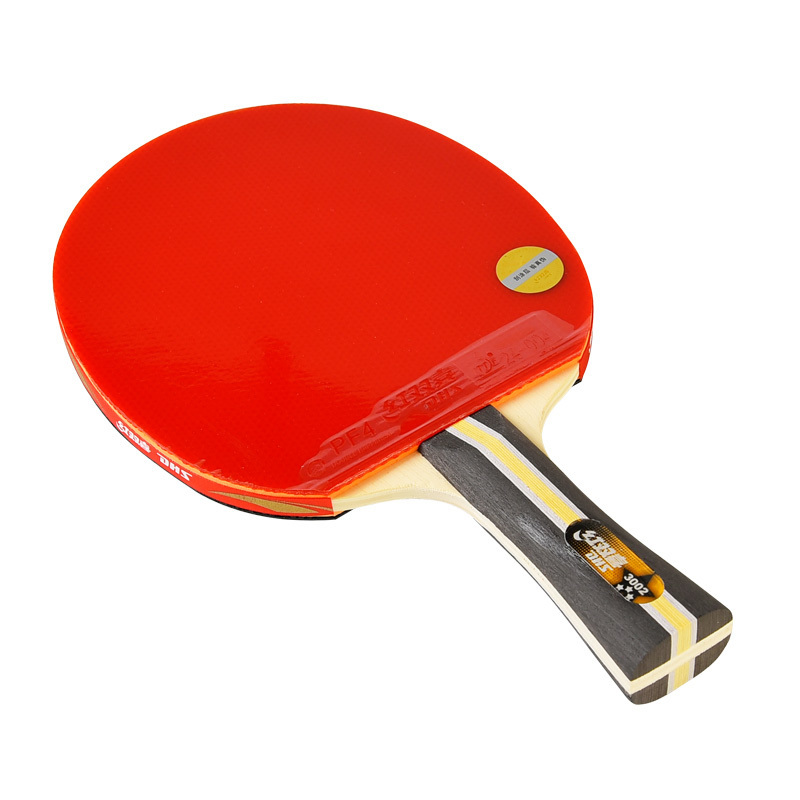 Double happiness DHS table tennis racket single shot three-star 3 star straight horizontal table tennis racket