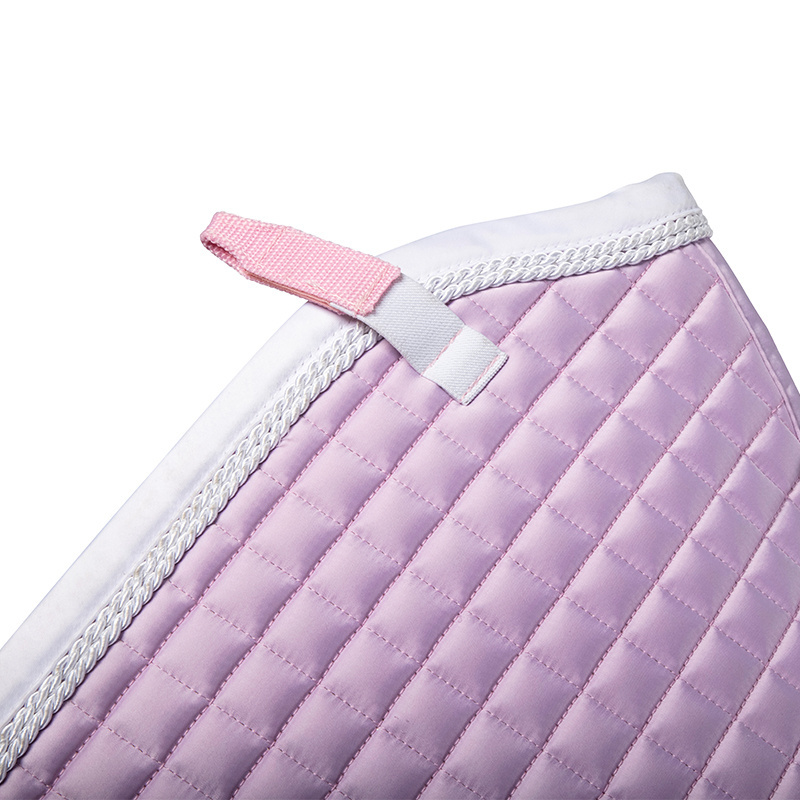 Wholesale Horse Tack Professional Manufacturer of Equestrian Products Saddle Blanket Customize Saddle Pads Satin