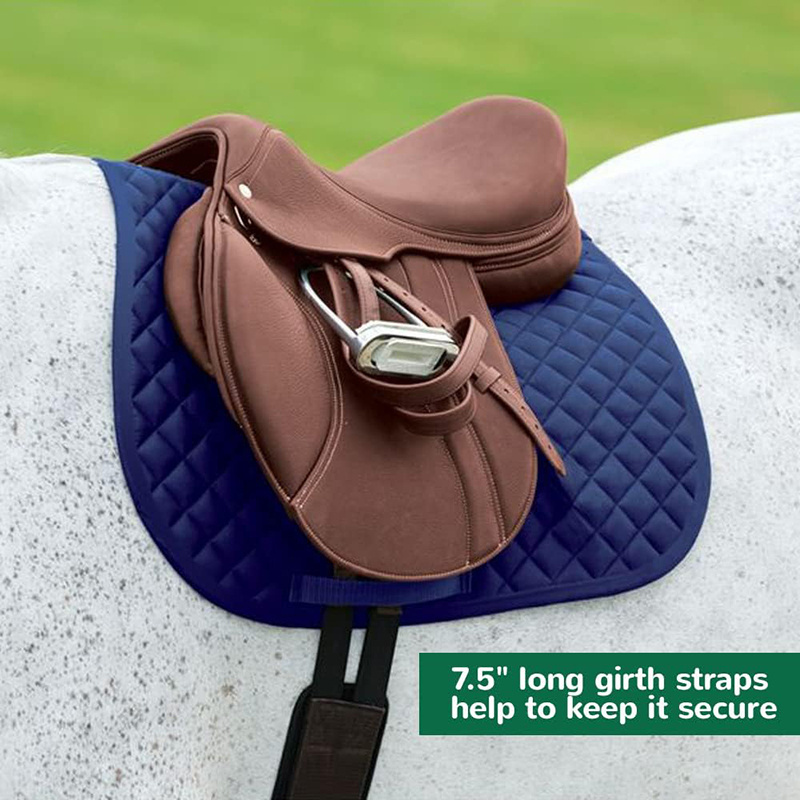 Promotional Equestrian Products Horse Saddle Blanket Premium Quality Custom Equine Saddle Pad All Purpose Mat