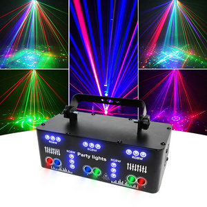 21 lens stage dj disco light dmx beam projector sound activated party lights DJ laser Nightclub bar Xmas party lighting