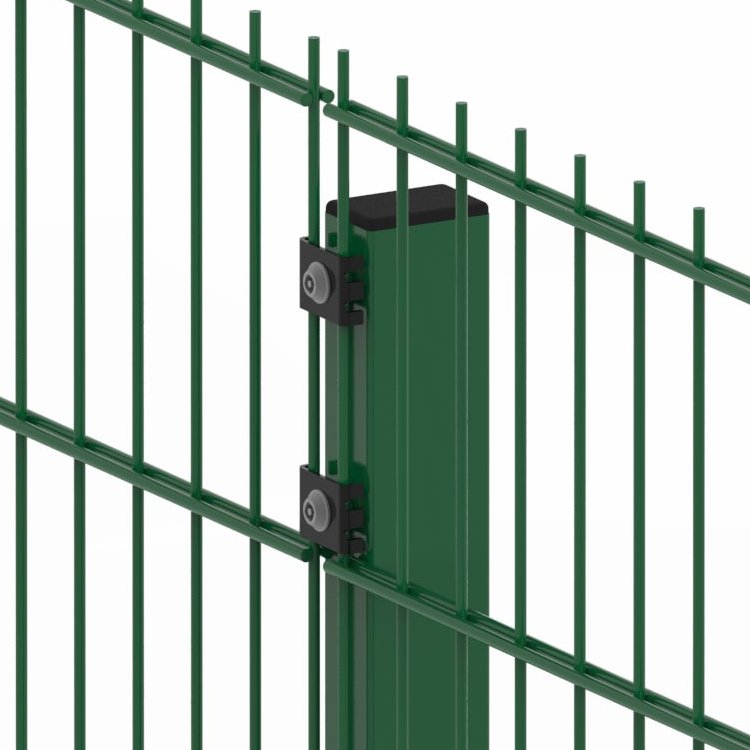 Philippines gates Heat Treated Fencing iron simple fence design double wire fence