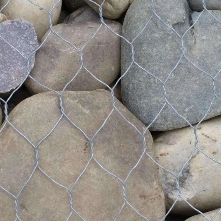 Leadwalking 80X100mm Mesh Salt Water Sea Wall Gabion Supplier Mesh Rock Wall Gabion China Woven Square Galvanized Gabion