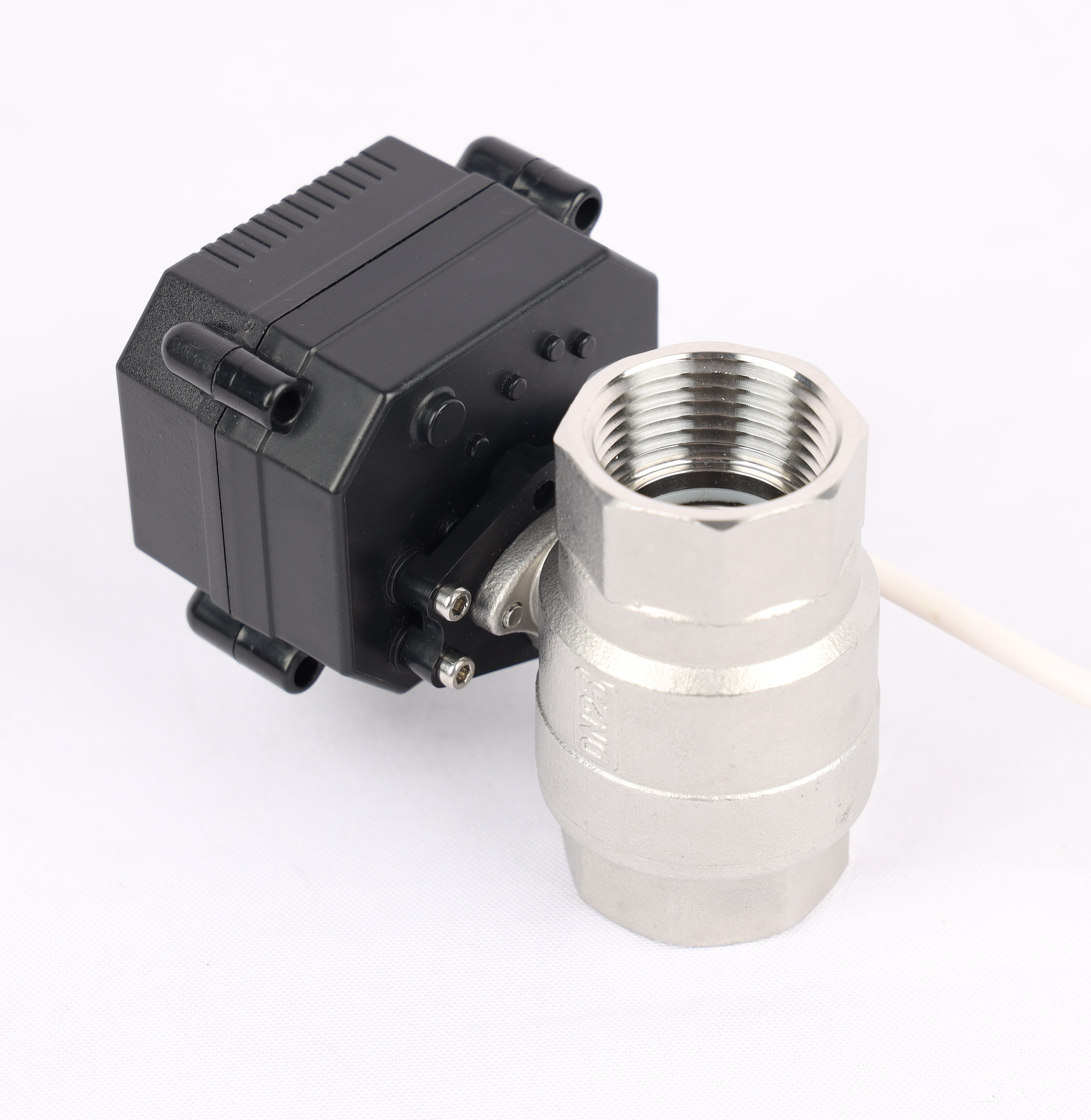 DN25 Mini Electric Actuator Ball Valve 2 Way Stainless Steel  Motorized Control Actuator Valve AC/DC9-24V DC9-35V