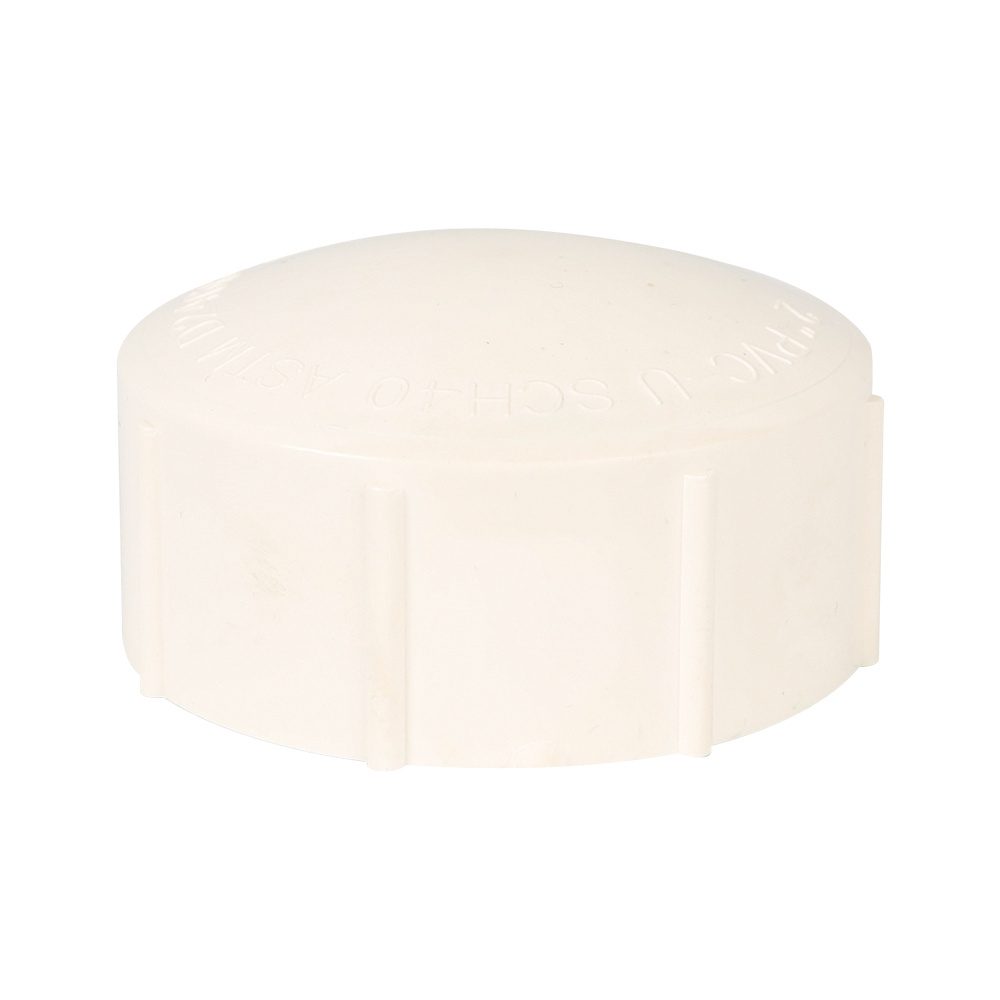 Water Supply Plastic Cap PVC Pipe Fittings End Cap for PVC Pipe