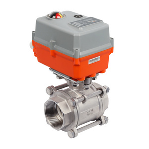 220v AC 12V DC 4-20Ma 2 Way PVC Wireless 24v 230v Electric Actuator China Motorized Water Control Treatment ball valve