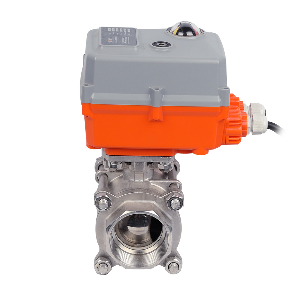 220v AC 12V DC 4-20Ma 2 Way PVC Wireless 24v 230v Electric Actuator China Motorized Water Control Treatment ball valve