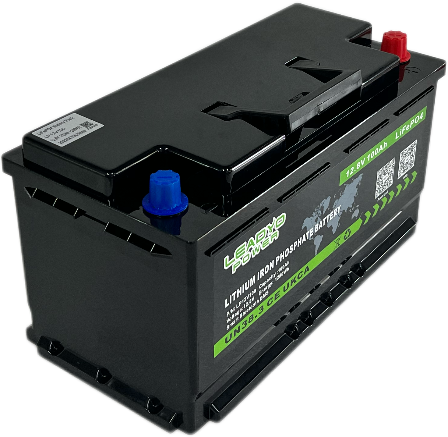 Lifepo4 Lifepo4 Battery 12V 100Ah 120Ah 150Ah 180Ah Lithium Lifepo4 Battery with external UART SMBUS RS232 RS485 for Trailer RV