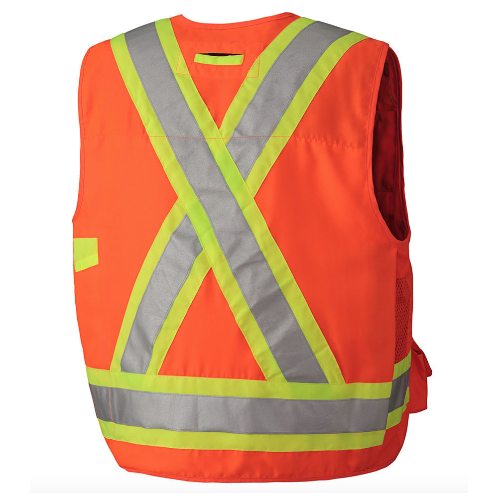 High Quality Men's Work Wear Safety Workwear Reflective Vest Winter Wholesale Prices Safety Working Vest