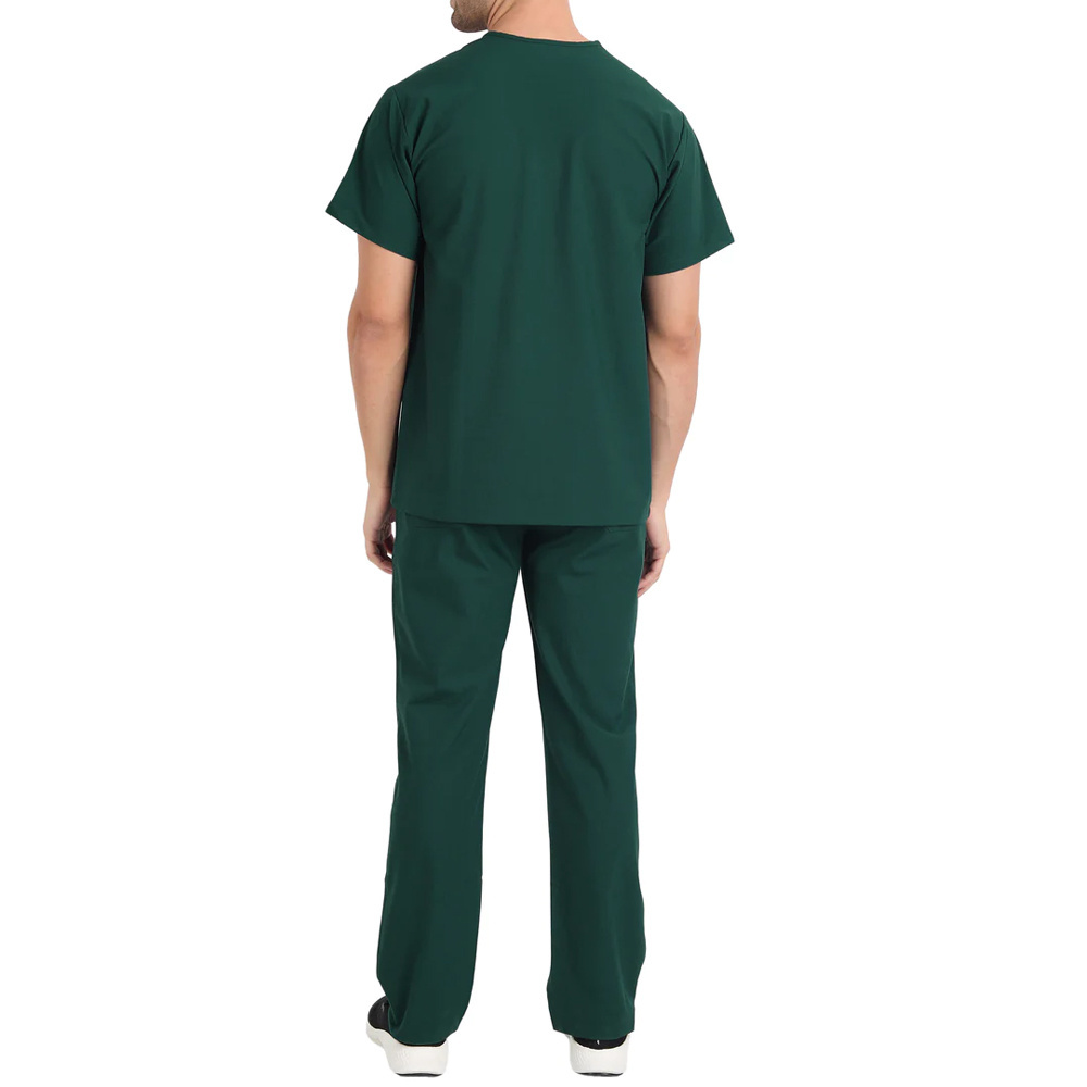 Premium Quality Hospital Uniforms Medical Scrubs Nursing Shorts Sleeve Scrub Suit For Adults With Custom Logo