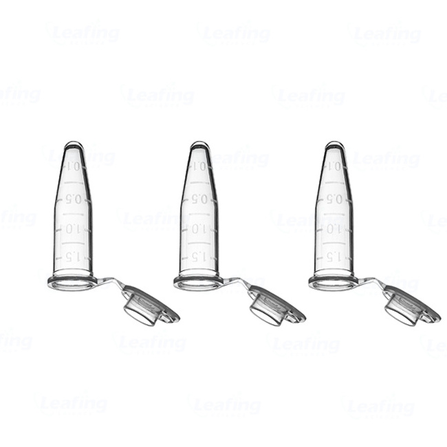 Microtubes Lab supplies Wholesale transparent sterile microcentrifuge tube 1.5ml With scale