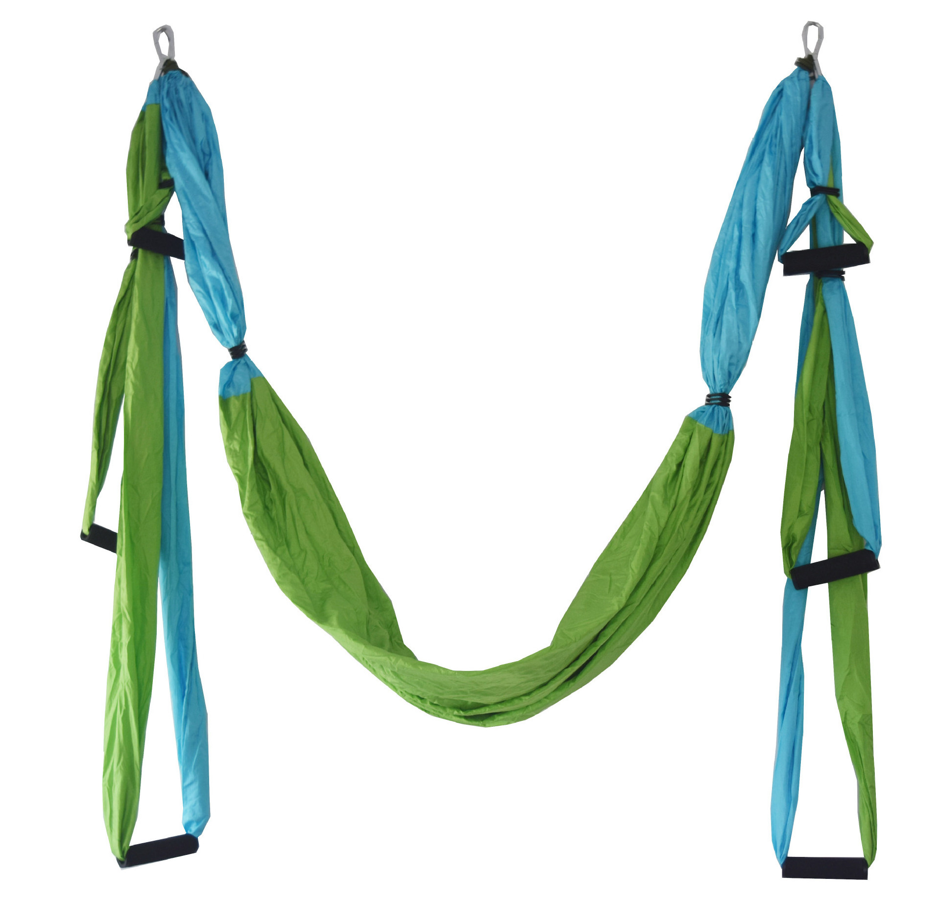 wholesale 250*150CM parachute nylon cloth anti gravity indoor fitness Swing aerial yoga hammock