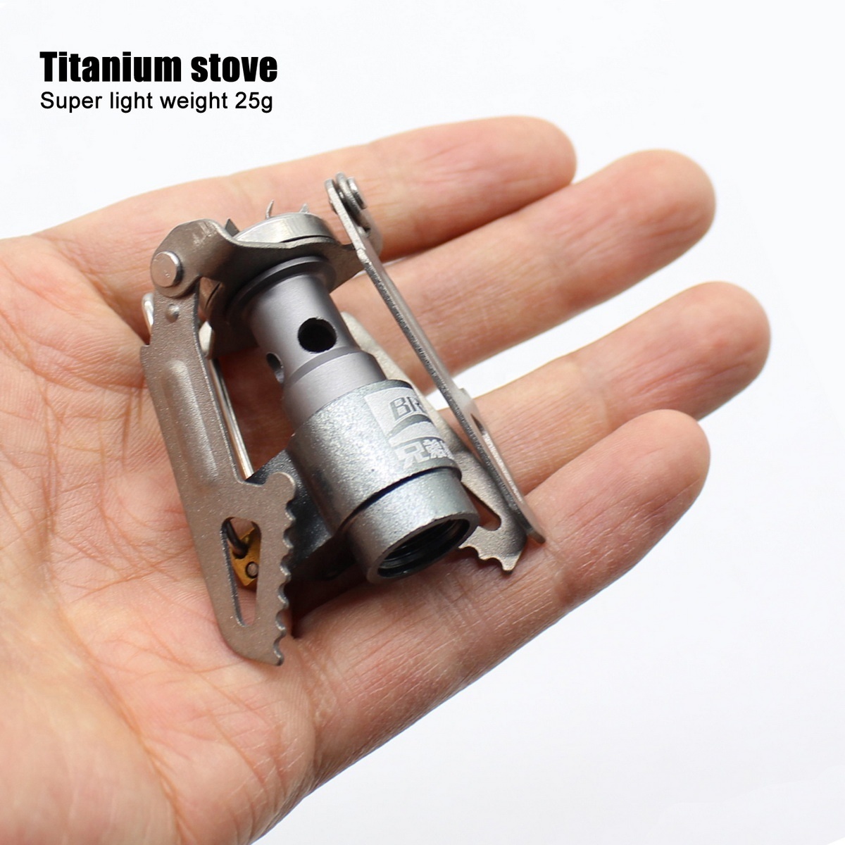 3000T 25g ultra-light Outdoor Portable High Quality BRS Titanium Alloy Folding Camping Mini Gas Hiking Stove