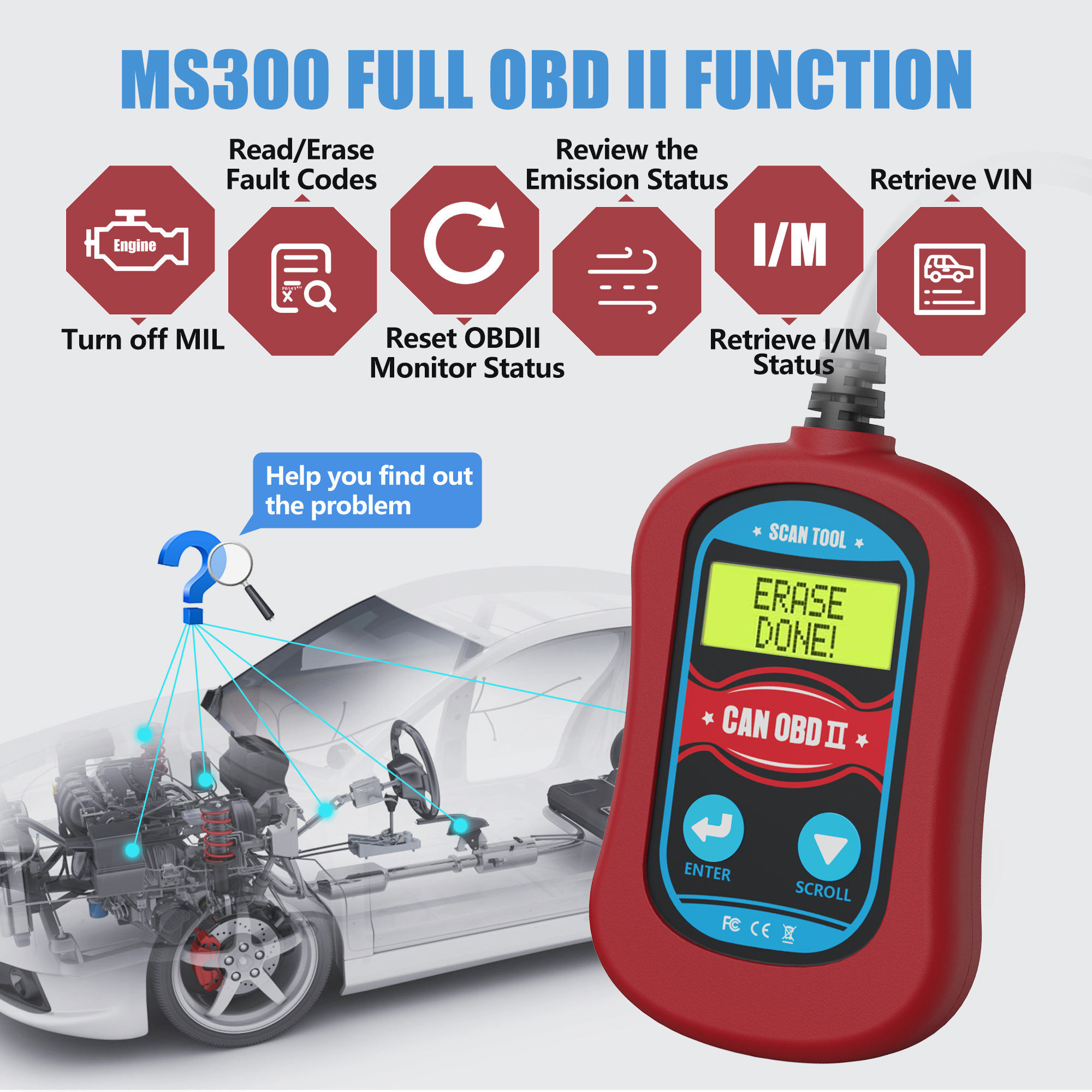 Quicklynks Car Diagnostic Auto Scan Tool Obd2 Diagnostic Tool Usb Best Diagnostic Tools For Cars