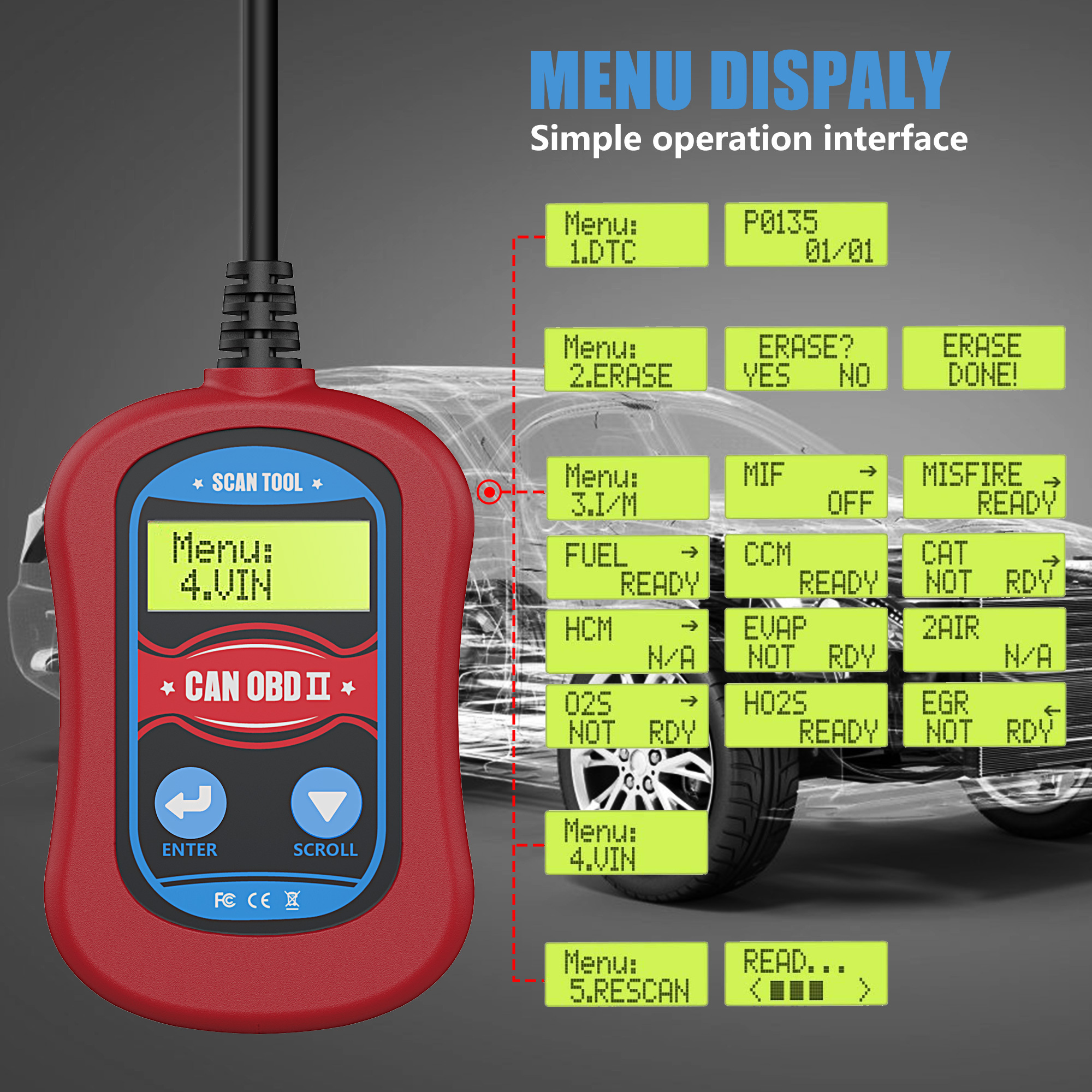 Quicklynks Car Diagnostic Auto Scan Tool Obd2 Diagnostic Tool Usb Best Diagnostic Tools For Cars