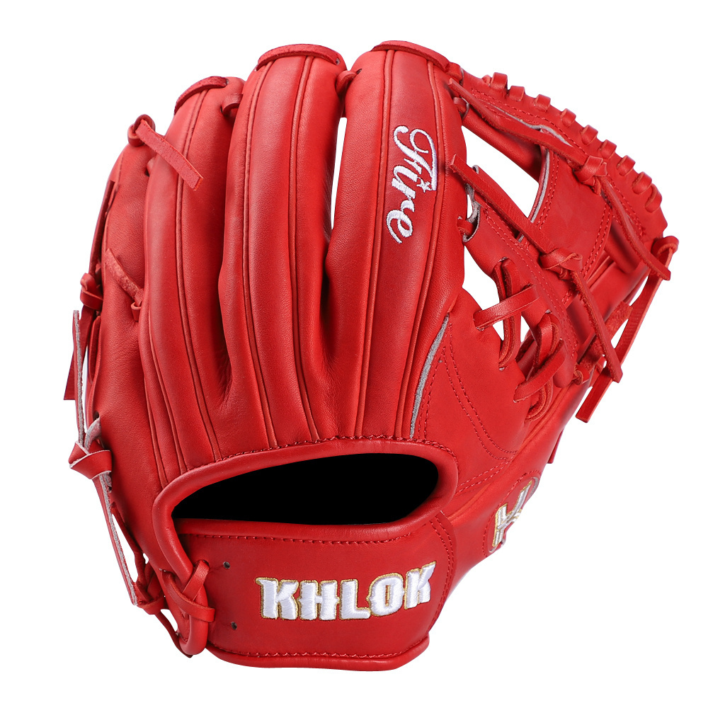 A2000 Japanese Kip Baseball Glove Custom Baseball Gloves Red color Baseball Softball Glove manufacturer