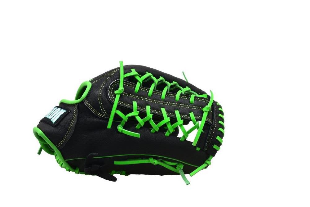 Professional Manufacturer 12.5 inch Modified Eze Web Official League Game Pigskin Leather Outfield Baseball Glove