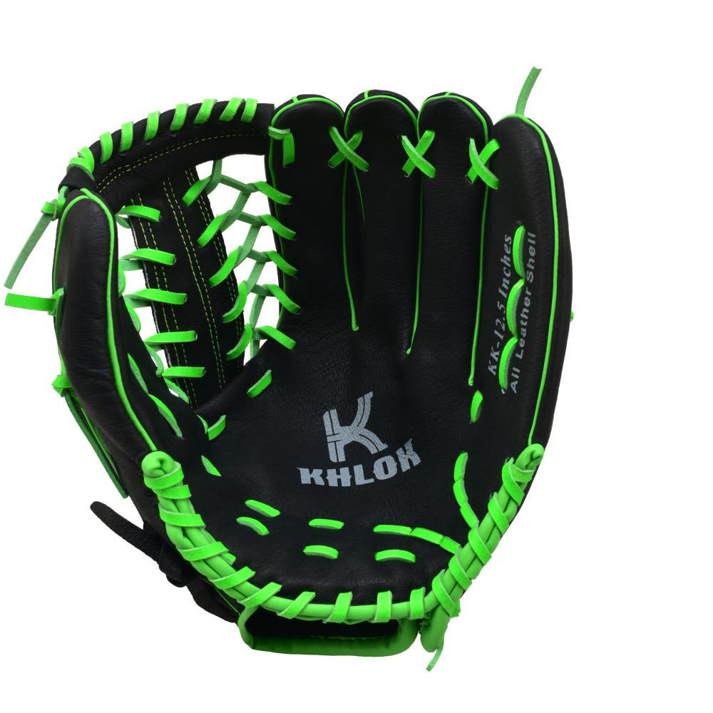 Professional Manufacturer 12.5 inch Modified Eze Web Official League Game Pigskin Leather Outfield Baseball Glove