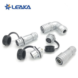 SF12 Series 2 3 4 5 pins IP67 waterproof Push-pull Metal weipu SF1210 plug male female electrical connector