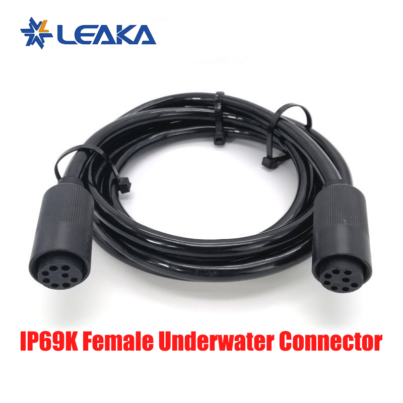 IP69K marine robot connector double end 8pin female cable MCIL8F MCBH8M subconn micro circular underwater subsea connector