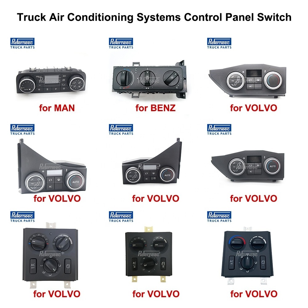 Heavy Duty ac Truck Cabin Switch For VOLVO Truck  Glass Lift Control Unit Switch Air Conditioner Switch