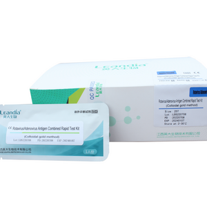 Professional manufacturer ce ivd Rotavirus+Adenovirus Antigen Rapid test kit for distribution