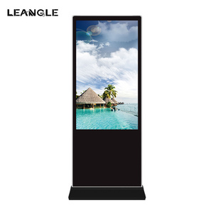 55 inch Indoor Digital Signage Freestanding Advertising Machine 2k 4k Resolution Advertisement Player Floor Stand Digital Kiosk