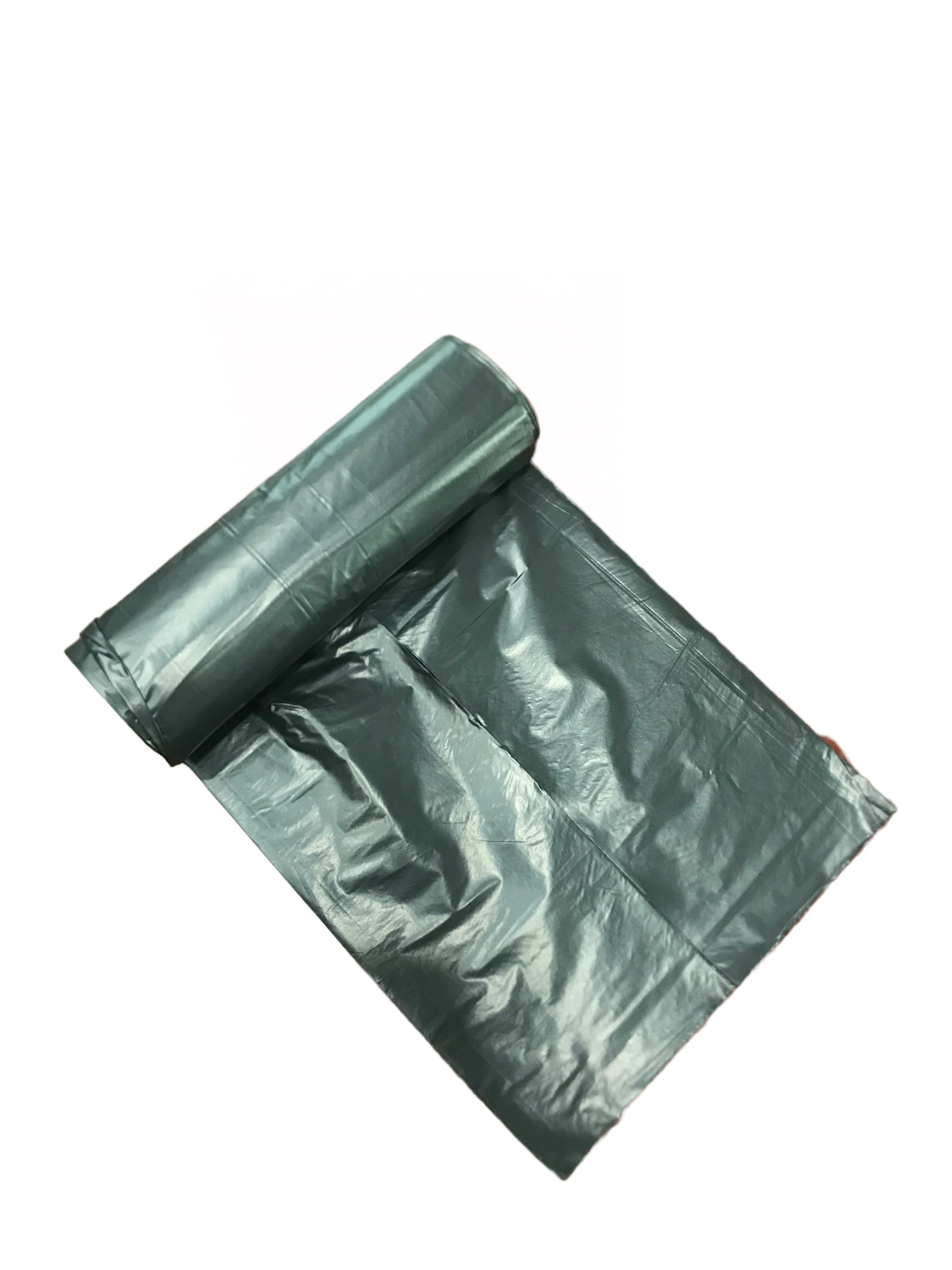 Factory Direct 3 mil Black heavy duty garbage bags disposable extra thick clear can liners 55 60 Gallon Trash Bags for outdoor