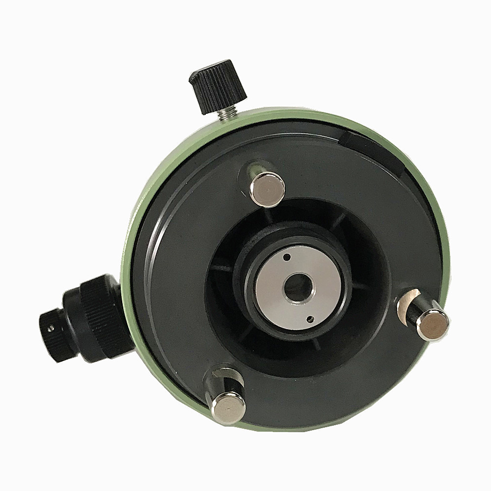 Green Tribrach Adapter With Optical Plummet For Lei ca Compatible 5/8 Thread GPS Surveying