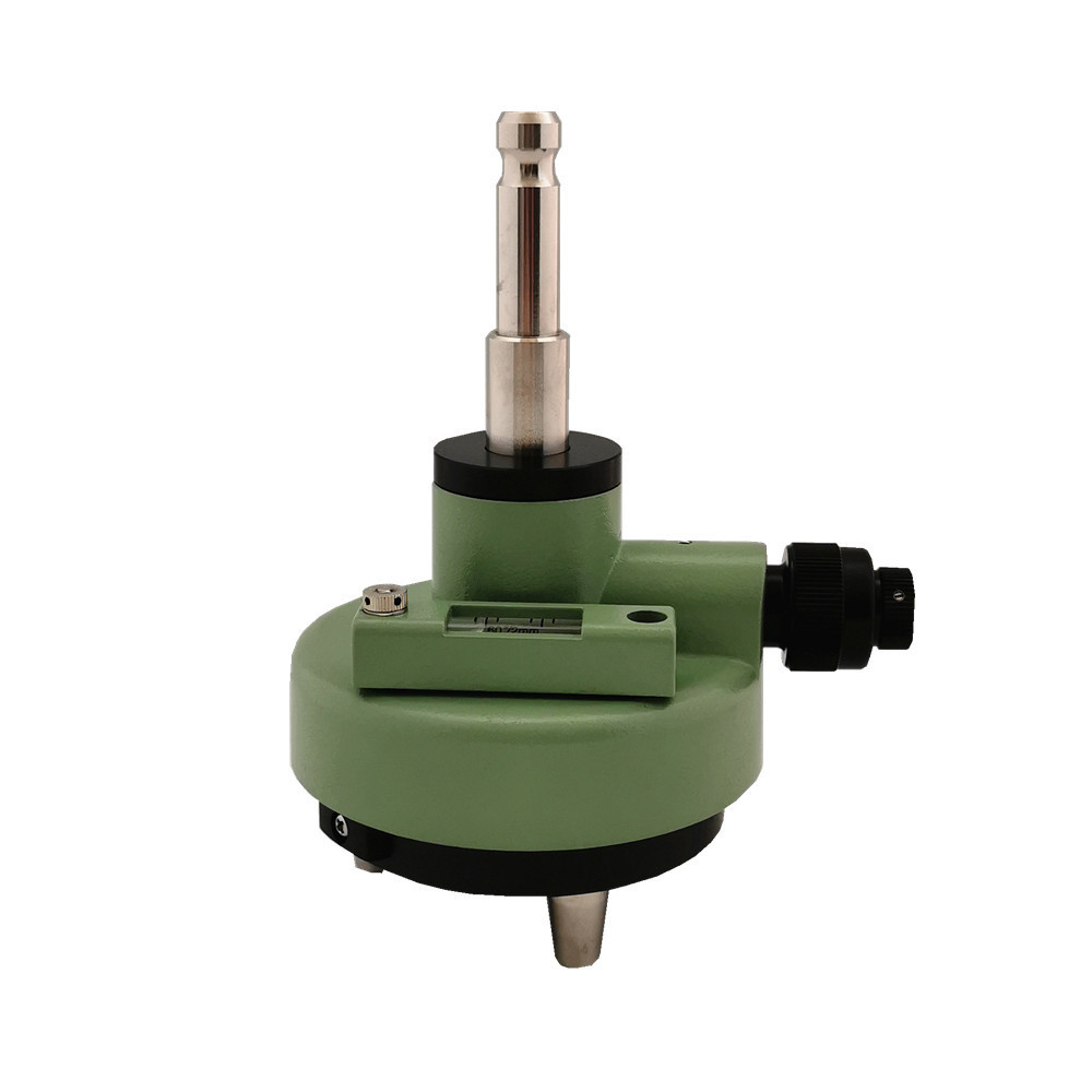 Green Three-Jaw Tribrach Adapter With Optical Plummet Compatible Lei ca Prism Total Station