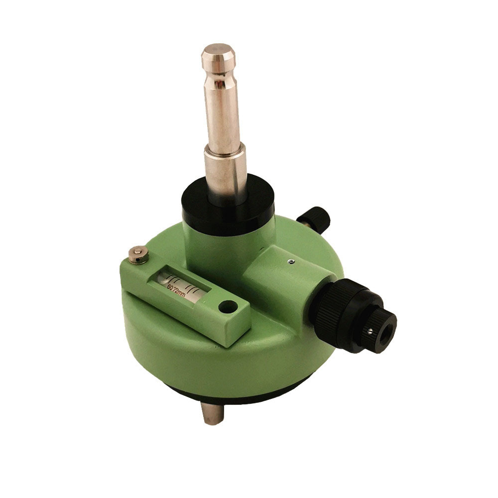 Green Three-Jaw Tribrach Adapter With Optical Plummet Compatible Lei ca Prism Total Station