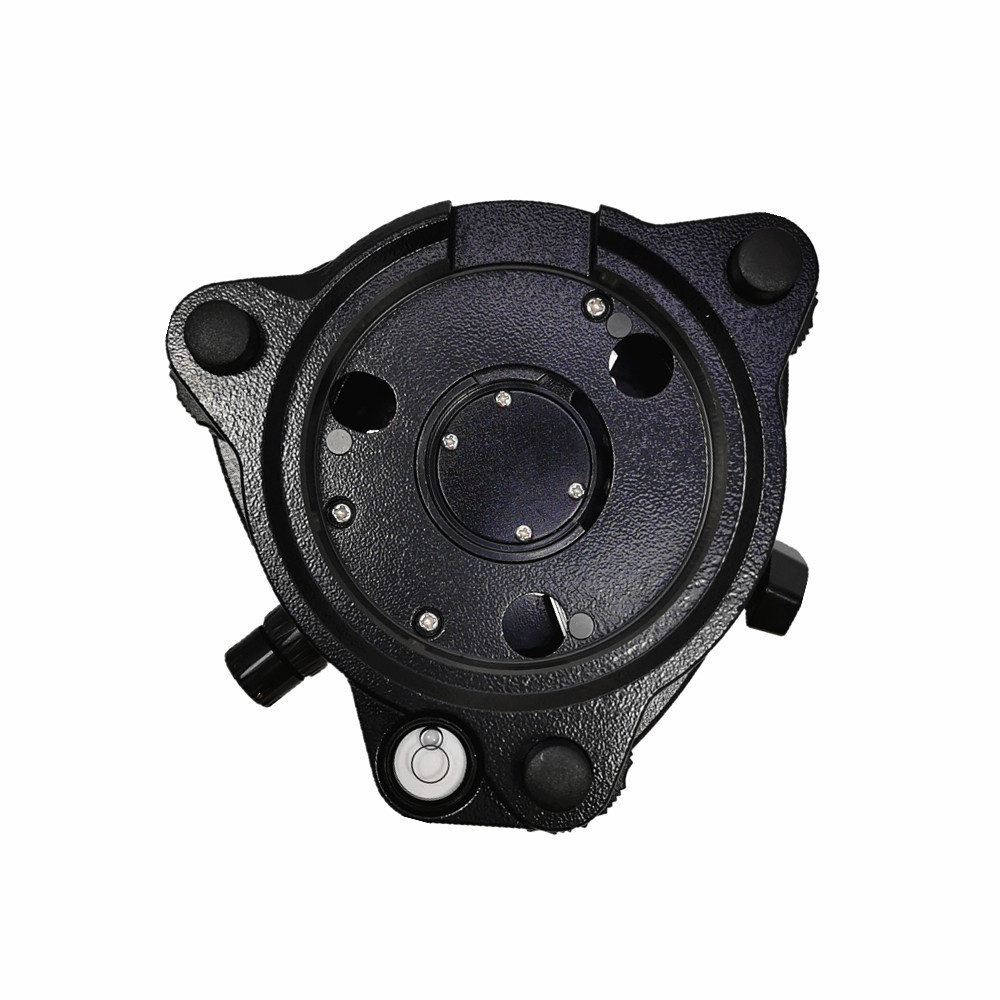 Black Three-jaw Tribrach With Optical Plummet For Lei ca Surveying