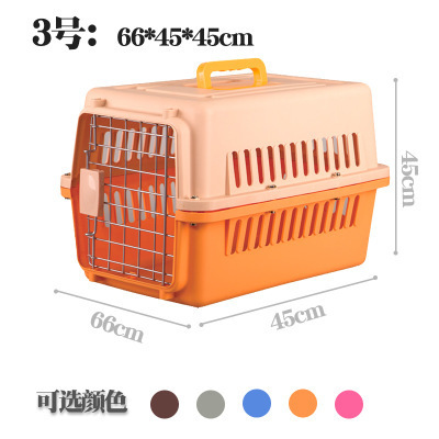 Pet Carrier Airline Approved Pet Dog Cat Carrier with wheels for Plane Flight