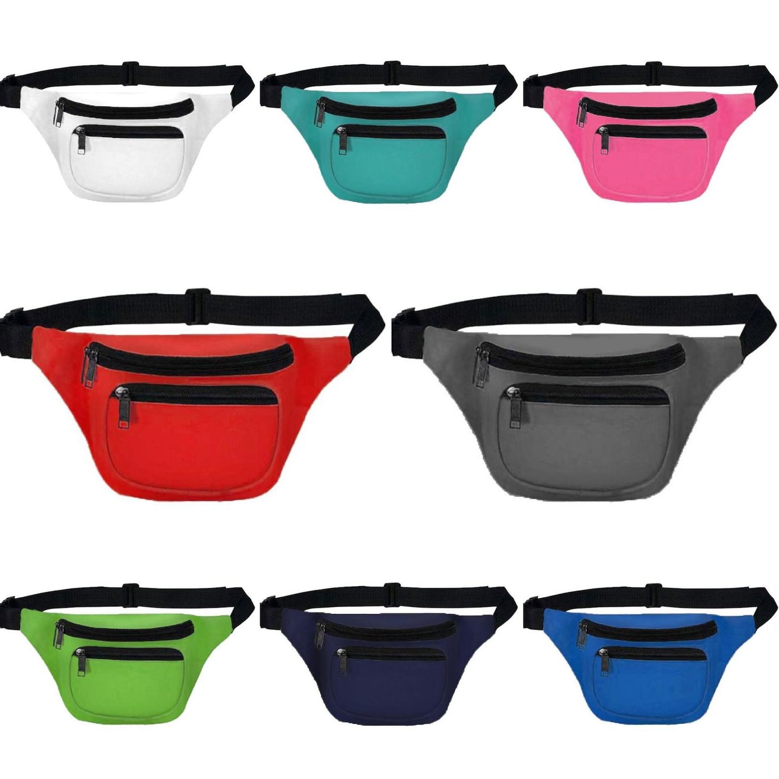 EM Custom Waterproof Crossbody Fanny Pack Pet Belt Bum Waist bag Dog Dog food Treat Side Bag Pouch with poop bag dispenser