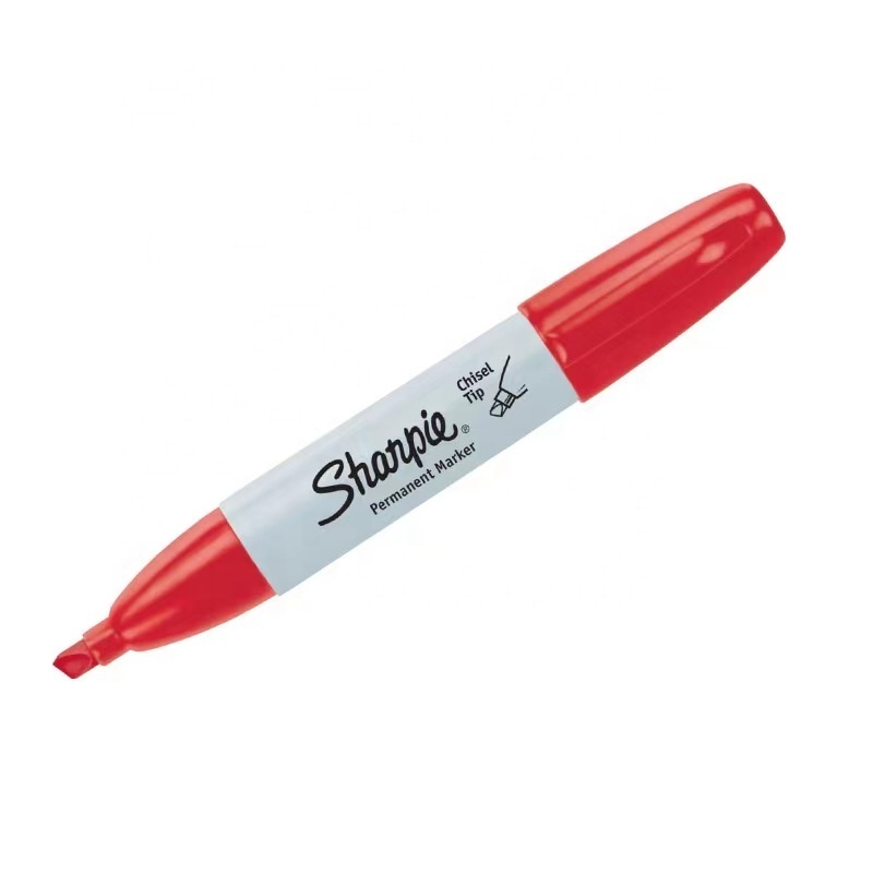 Sharpie Square Head Oblique Head Marking Pen Dust free Purification Marking Pen 38201    4.0MM