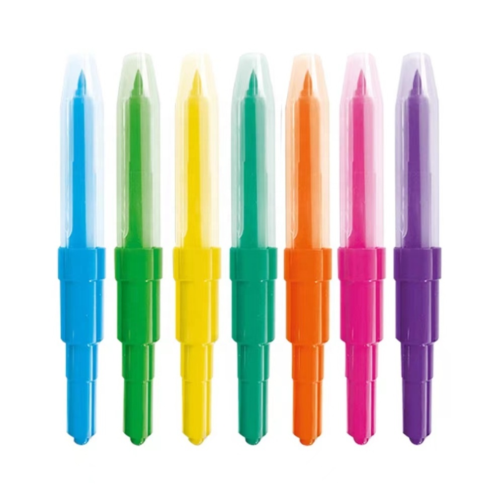 Multiple colors magic spraying watercolor air brush blow pen