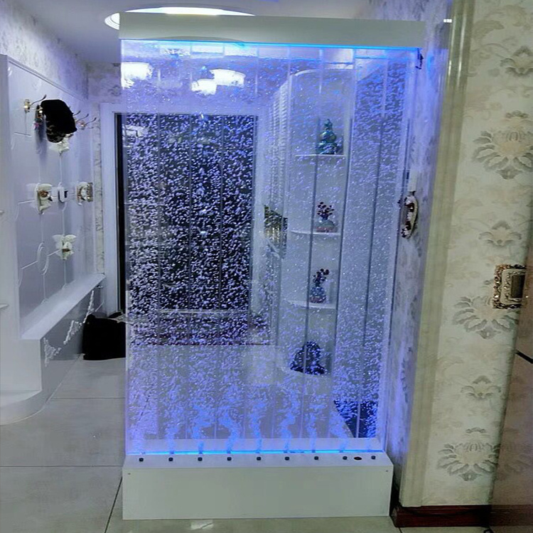 Customized Hot Sale Wall Mounted Led Bubble Water Wall Panels