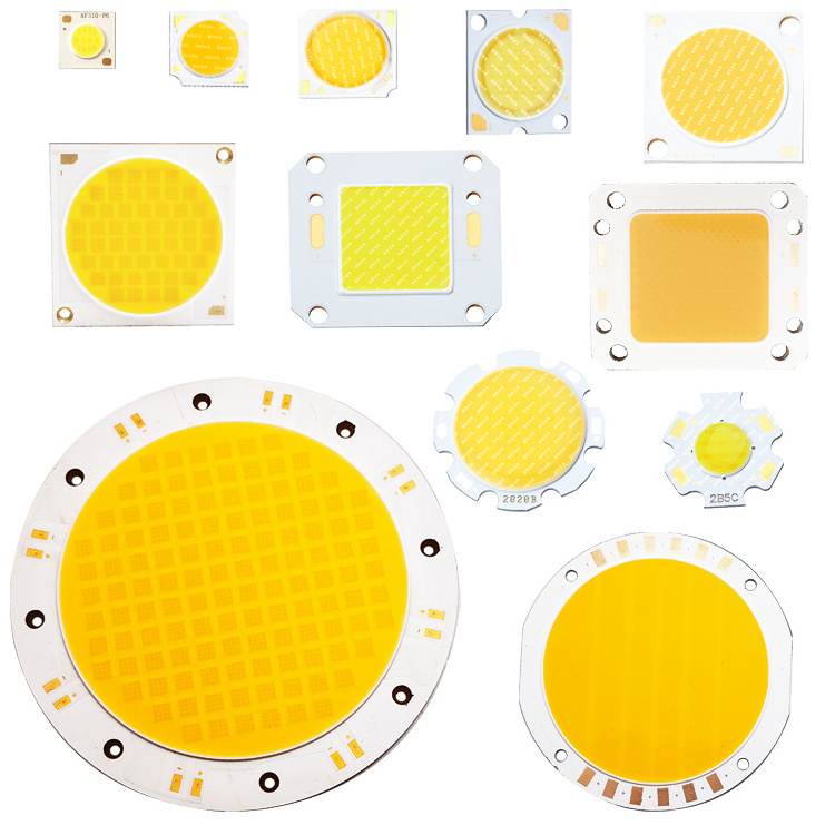 7w 9w 15w 20w 30w 50w 100w 300w 500w 1000w 36v 220v ac dc full spectrum white 3000k 6000k rgbw high cri integrated cob led chip