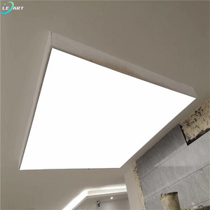 New Arrivals Bathroom Suspended Led Plafond Transparent False Fabric Stretch Ceiling Covering Material