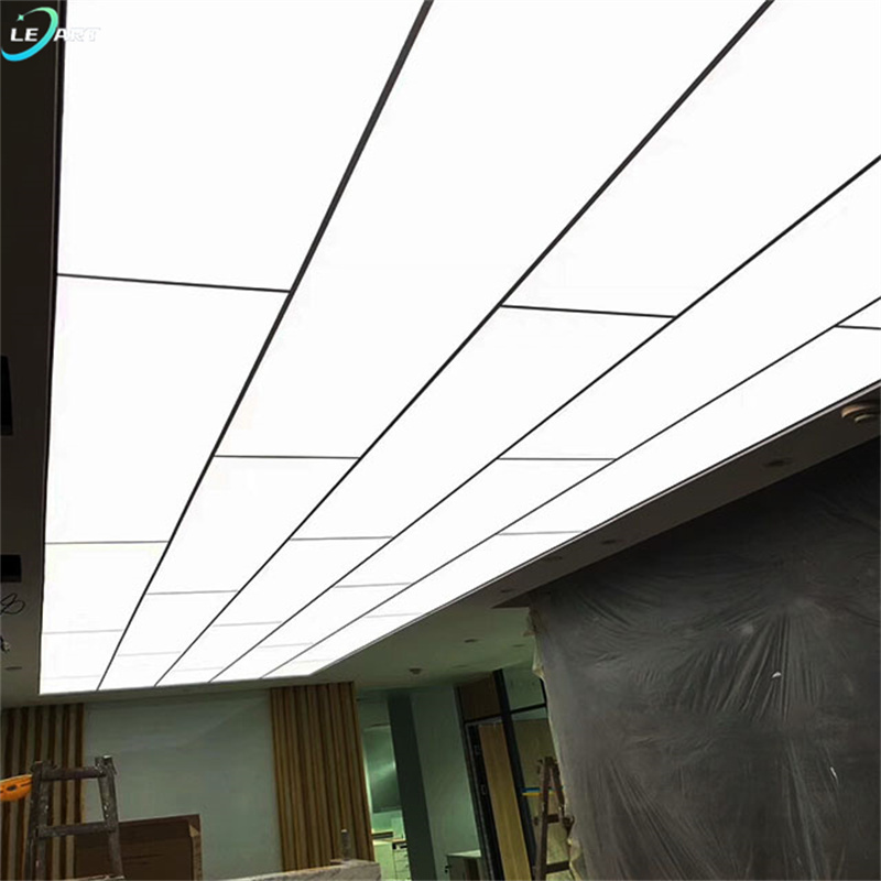 Pop Ceiling Boards Suspended System 2X4 Drop Ceiling Tiles 4011Translucent Ceiling Faux Plafond