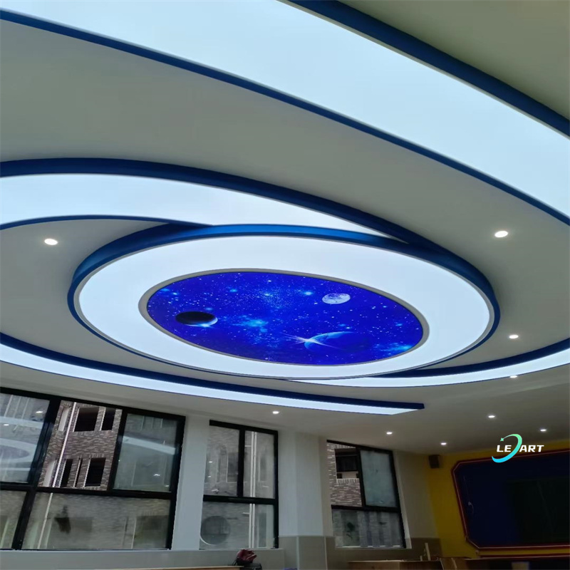 LeArt Plastic Grid Ceiling Decorating Ideas Plafond Tendu Faux Plafond Decoration Plafond Samples