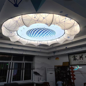 LeArt Plafond Jewellery Showroom Led Lights Ceiling Design Techos En Pvc Drop Ceiling 2x4 roof tiles