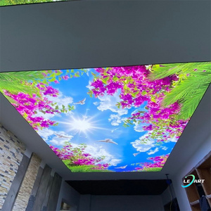 Aluminum Suspended Type Of Ceiling Board Fabric Ceiling Stretch Plafond Tendu Cielo Raso Pvc Techos