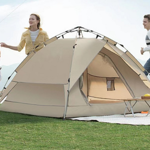 Outdoor Camping Tent With 2 Rooms 1 Living Room Waterproof Extra Large Space 12 Persons Tent Family Tent