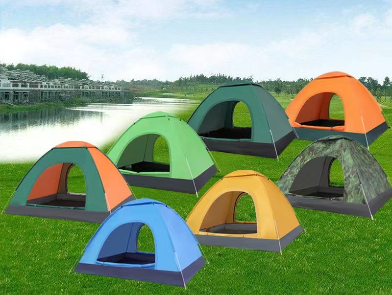 Outdoor Camping Tent With 2 Rooms 1 Living Room Waterproof Extra Large Space 12 Persons Tent Family Tent