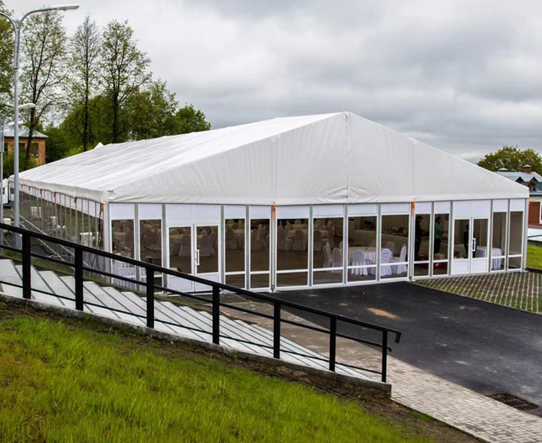 outdoor large storage warehouse industrial tents commercial exhibition circus cabana marquee party wedding tent