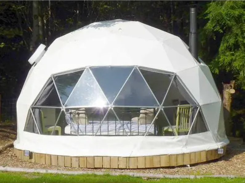 3.6m transparent garden plastic outdoor igloo clear house dome tents