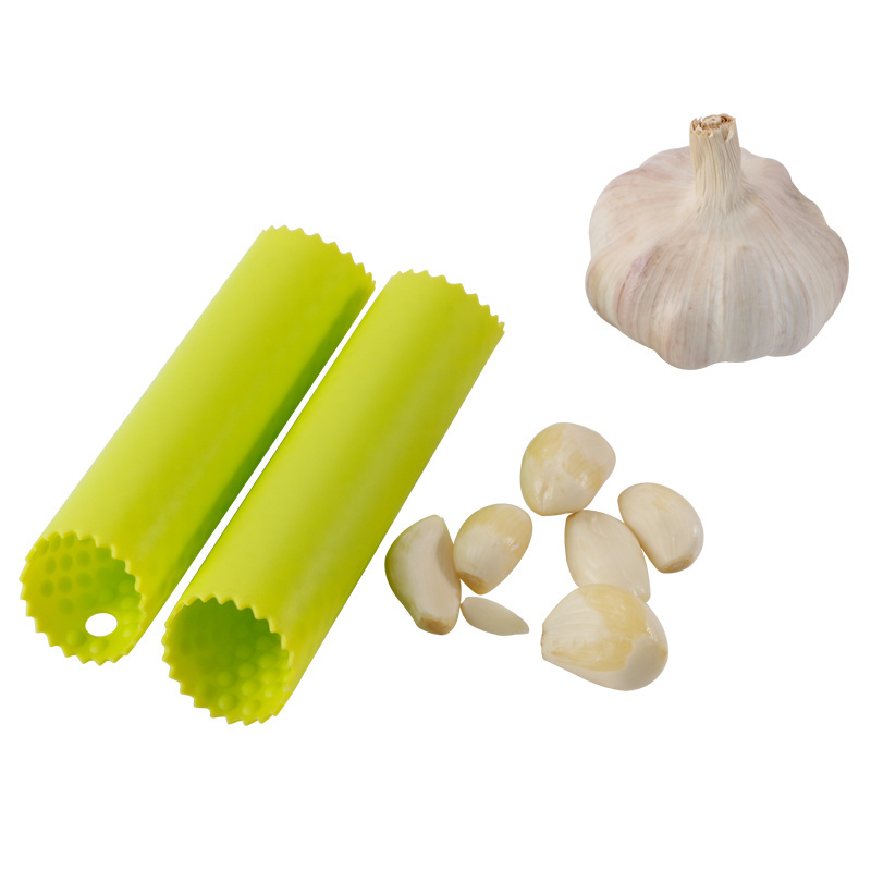 Leatchliving Reusable BPA Free Magic Silicone Garlic Peeler Press Tube Garlic Roller