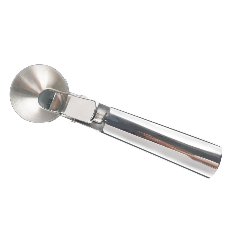 Leatchliving latest version Mirror polishing stainless steel 304 ice cream scoop bottom has a leak hole Dishwasher safe