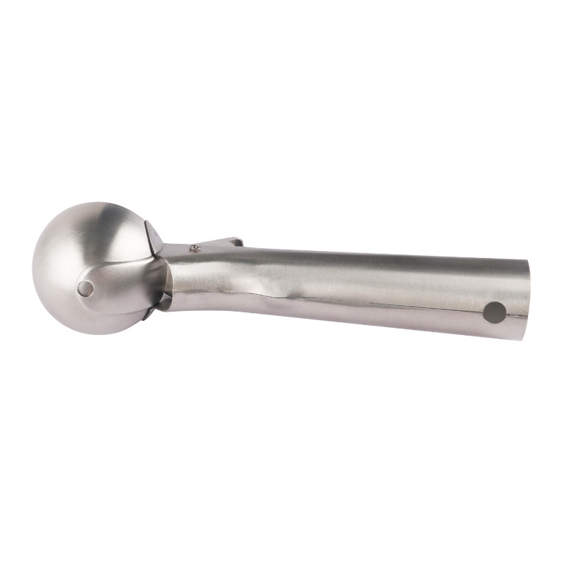 Leatchliving latest version Mirror polishing stainless steel 304 ice cream scoop bottom has a leak hole Dishwasher safe