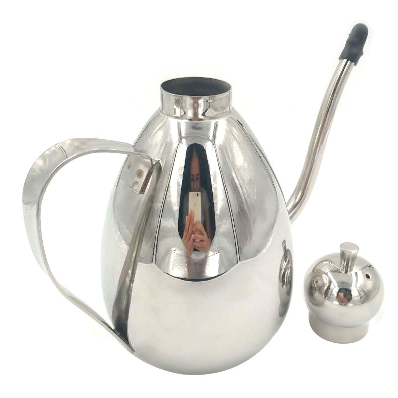 High Quality Stainless Steel Oil Pot Olive and Cooking Oil Dispenser 250ml/500ml/1000ml